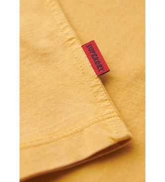 Superdry Essential Logo Retro St Yellow T-Shirt