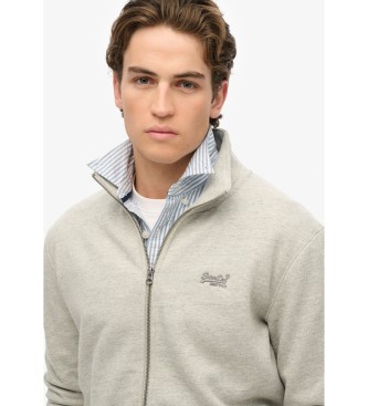 Superdry Sweatshirt Logo gris