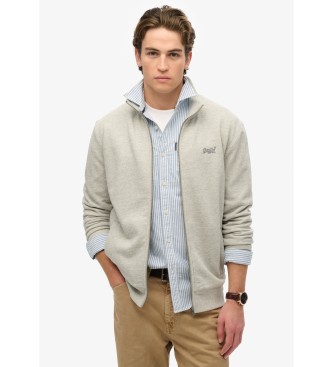Superdry Sweatshirt Logo gris