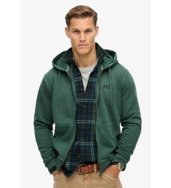 Superdry Sweatshirt lav essentiel vert