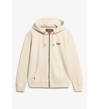 Superdry Essential beige tvttad sweatshirt