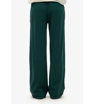 Superdry Pantaln jogger Essential verde