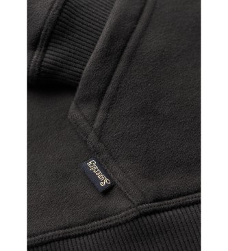 Superdry Essential Logo Zip Sweatshirt black