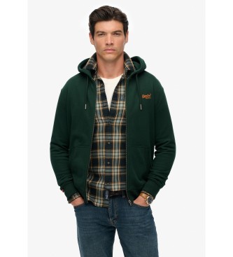 Superdry Essential Zip Sweatshirt grn