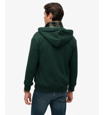 Superdry Essential Zip Sweatshirt grn