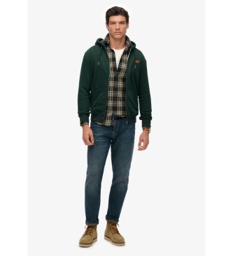 Superdry Essential Zip Sweatshirt grn