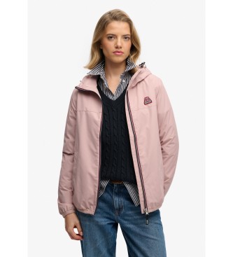 Superdry Essential Tri Windbreaker Jacke rosa