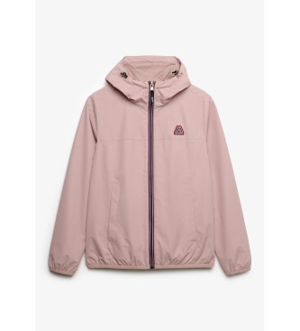 Superdry Essential Tri Windbreaker Jacke rosa