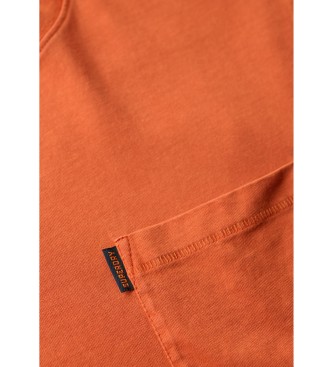 Superdry Essential Washed Pocket T-shirt orange