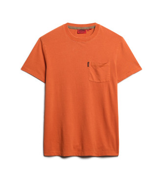 Superdry Essential Washed Pocket T-shirt orange