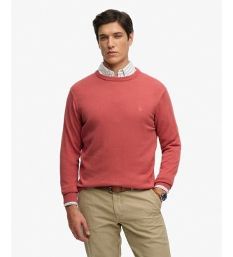 Superdry Jersey Essentials Cotton Jumper rosso