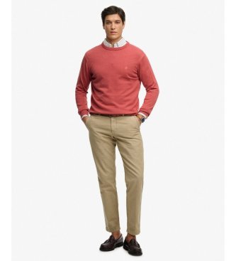 Superdry Jersey Essentials Cotton Jumper rosso
