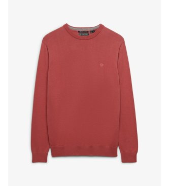 Superdry Jersey Essentials Cotton Jumper rosso