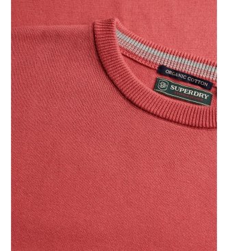 Superdry Jersey Essentials Cotton Jumper rosso