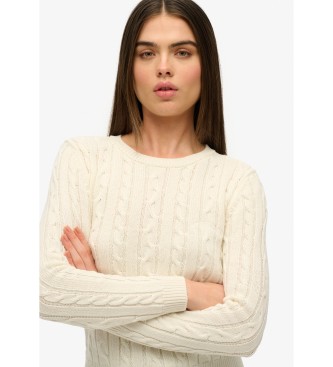 Superdry Essentials Slim-jumper i beige