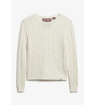 Superdry Essentials Slim-jumper i beige