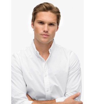 Superdry Srajca Essentials Tailored Lite bela