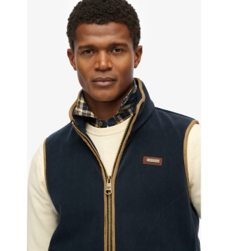 Superdry Colete de l Estate Eclipse navy