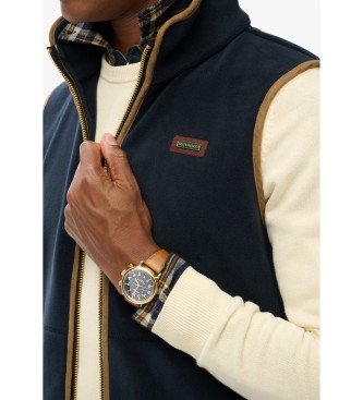 Superdry Colete de l Estate Eclipse navy