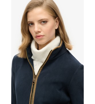 Superdry Estate Full Zip Fleece navy