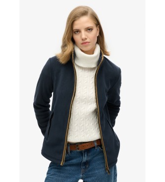 Superdry Estate Full Zip Fleece navy
