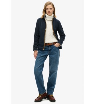 Superdry Estate Full Zip Fleece navy