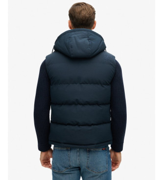 Superdry Gilet polaire Everest marine