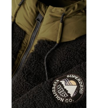 Superdry Everest Hybrid-Bomberjacke grn