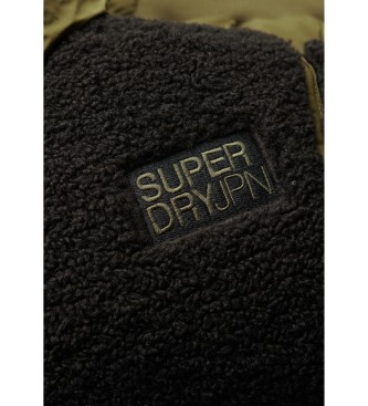 Superdry Everest hybrid bomberjacka grn