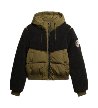 Superdry Everest Hybrid-Bomberjacke grn