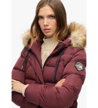 Superdry Manteau en fausse fourrure Everest lilas lilas