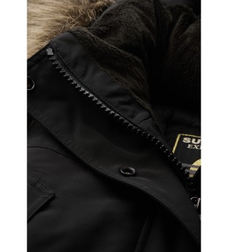 Superdry Everest parkas svart
