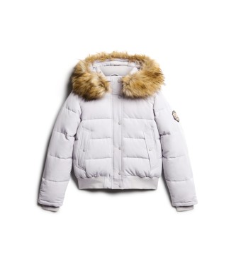 Superdry Chaqueta Bomber Everest gris