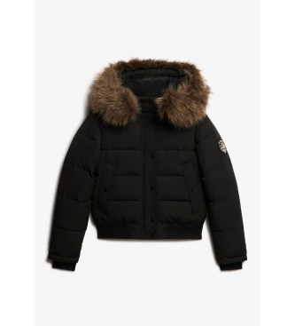 Superdry Chaqueta Bomber Everest negro
