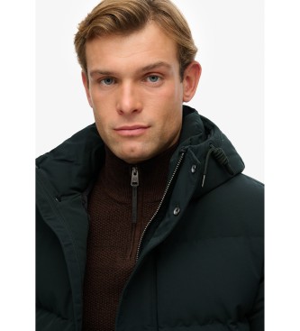 Superdry Casaco Everest curto com capuz Puffer verde