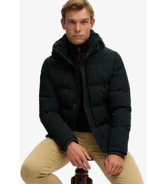 Superdry Casaco Everest curto com capuz Puffer verde