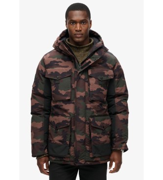 Superdry Parka taktyczna Everest zielona