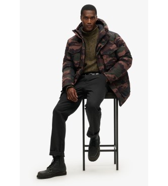 Superdry Taktisk parkas Everest grn