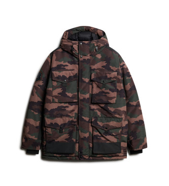 Superdry Taktisk parkas Everest grn