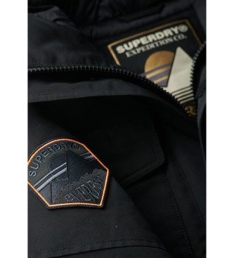 Superdry Parka taktyczna Everest czarna