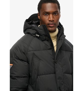 Superdry Parka acolchada Expedition negro