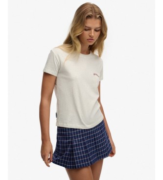 Superdry Spódnica-spodnie plisowana w kolorze granatowym