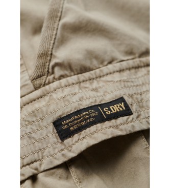 Superdry Rok Utility Parachute taupe