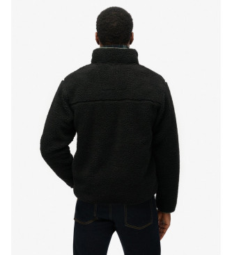Superdry Pile nero retr� vintage