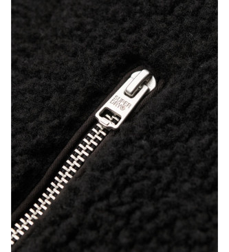 Superdry Pile nero retr� vintage