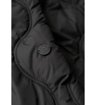 Superdry Studios casaco comprido preto