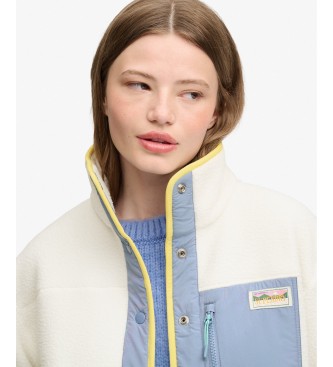 Superdry Off-white Colour Block fleece
