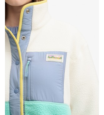Superdry Off-white Colour Block fleece