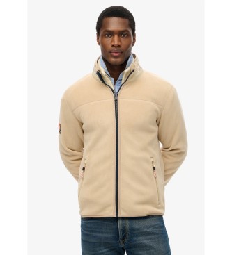 Superdry Fodera in pile beige attivo