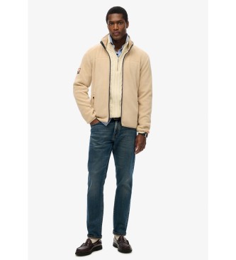 Superdry Fodera in pile beige attivo